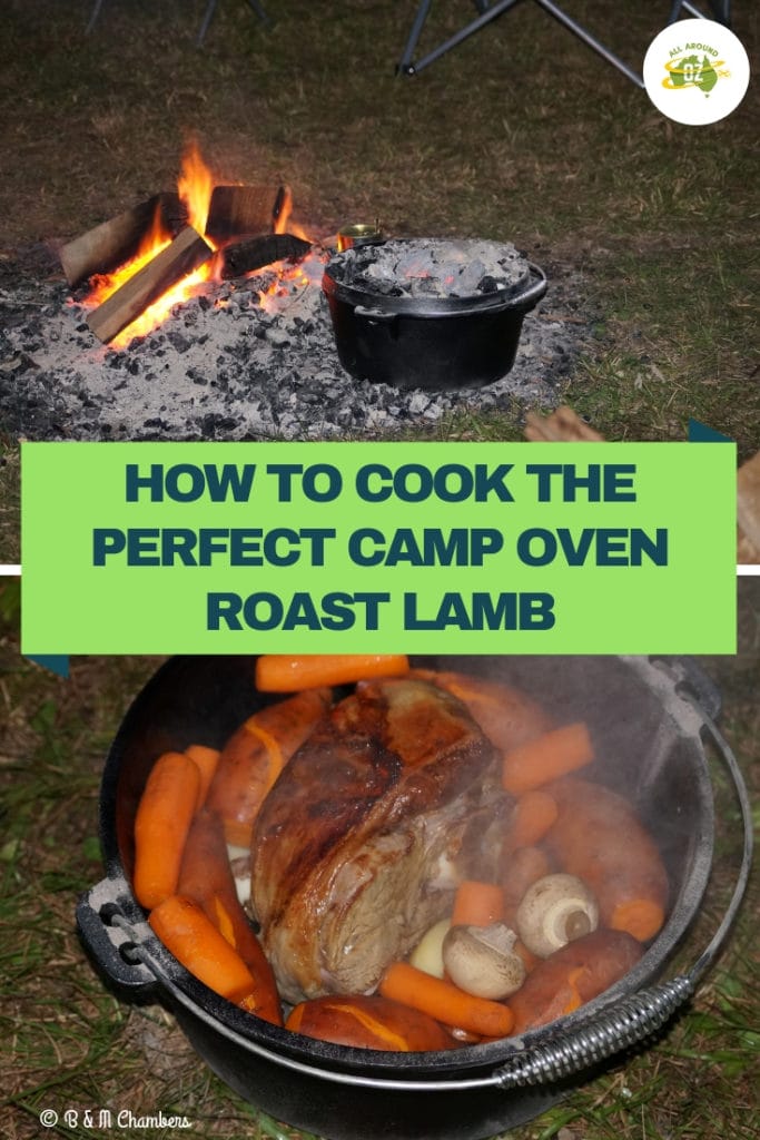 Camp Oven Roast Lamb
