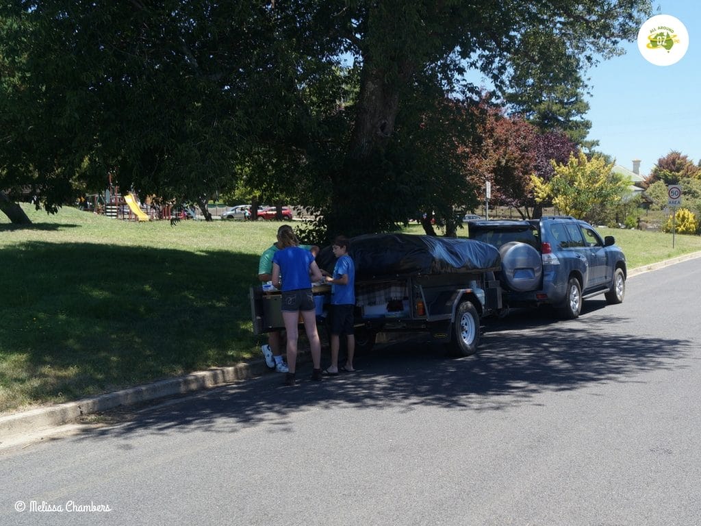 Braidwood Park Road Trip Lunch Spot