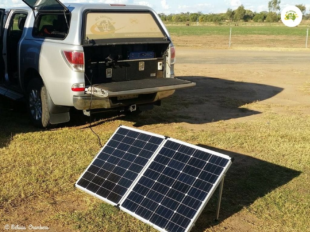 never go camping without a power source