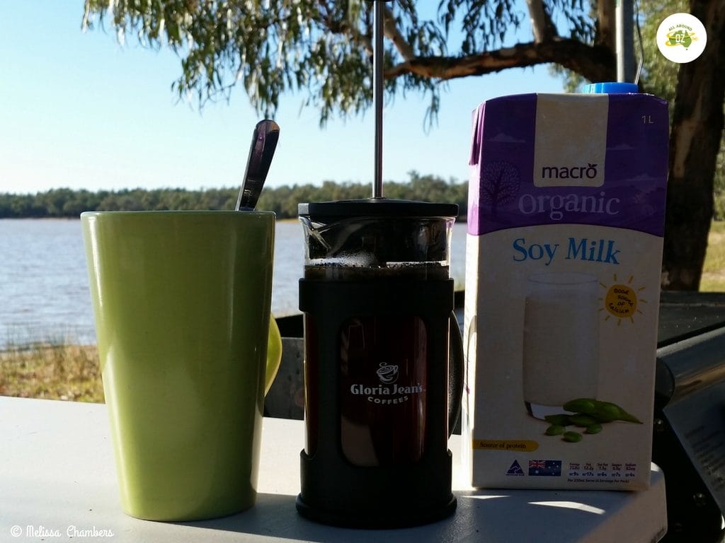 never go camping without decent coffee