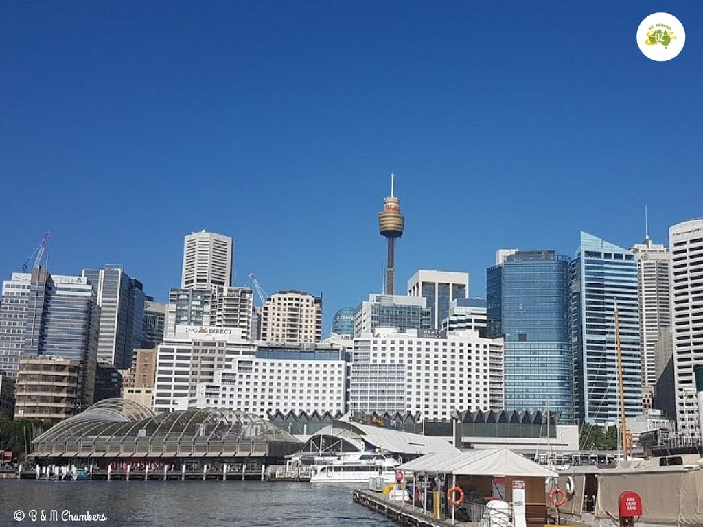 darling harbour, sydney city views