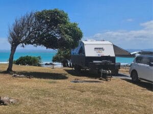 Off-grid free camping at Notch Point