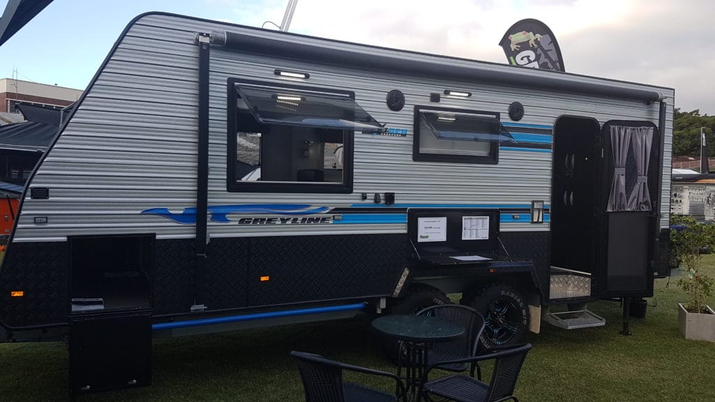 Our year in review - our Next Gen Greyline caravan