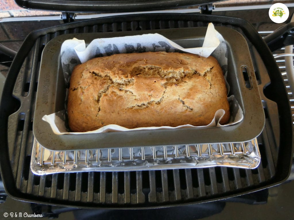 Banana Bread in the Weber Baby Q