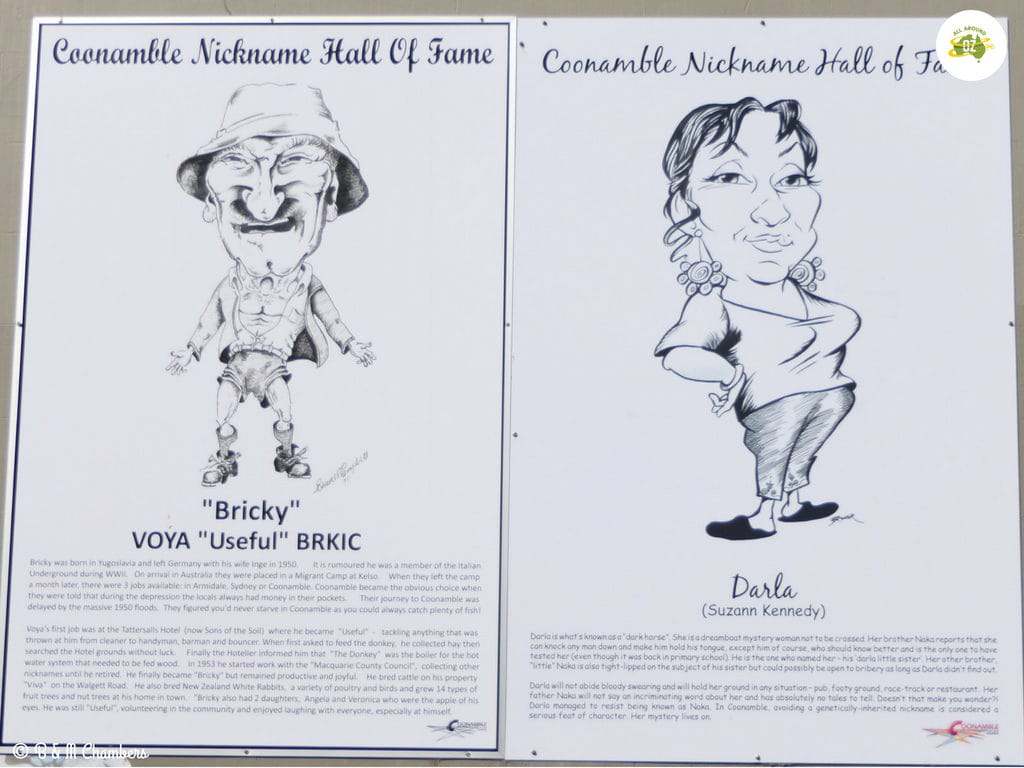 Coonamble, NSW - Nickname Hall of Fame