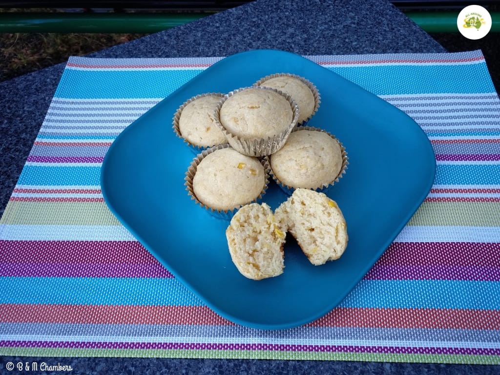 Cornmeal Muffins in the Weber Baby Q Cornmeal Muffins in the Weber Baby Q