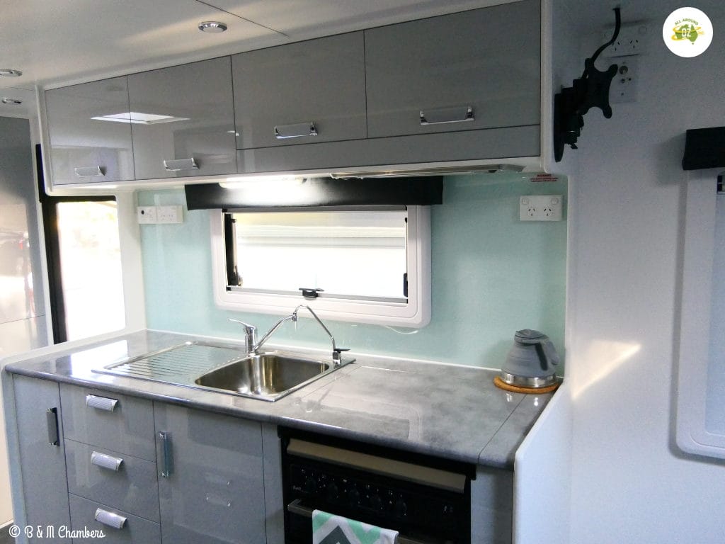 Why We Chose a NextGen Caravan - Kitchen