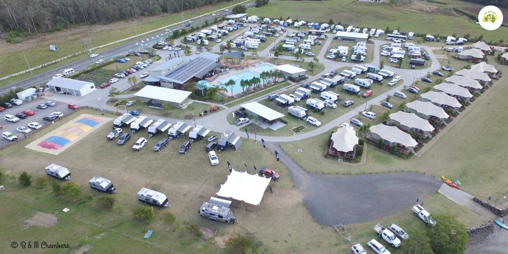 Rivershore Resort - Drone Pic