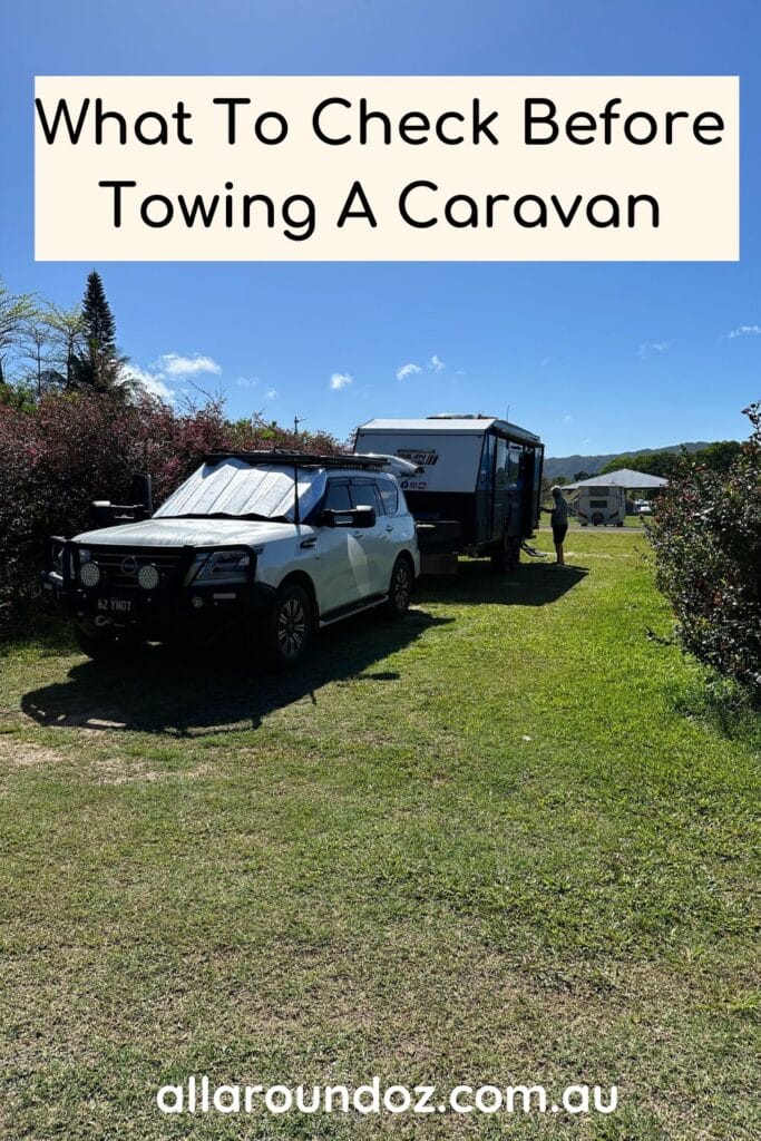 What to check - caravan checklist