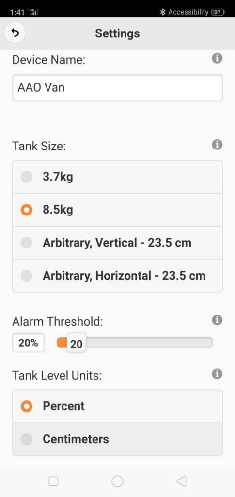 SmartSense Gas Bottle Monitor