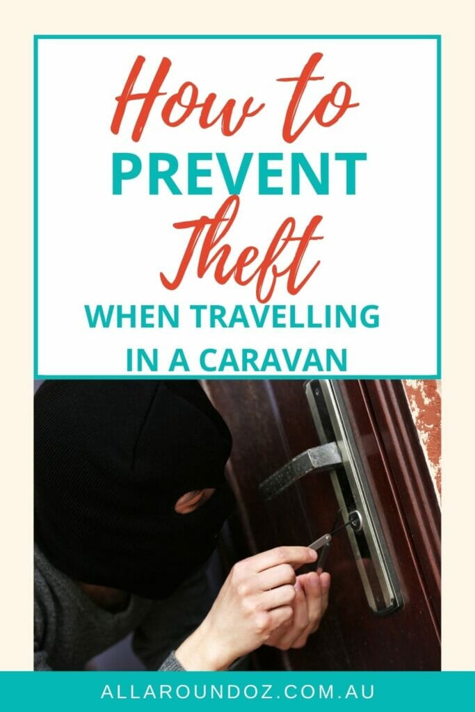 prevent theft when driving around Australia