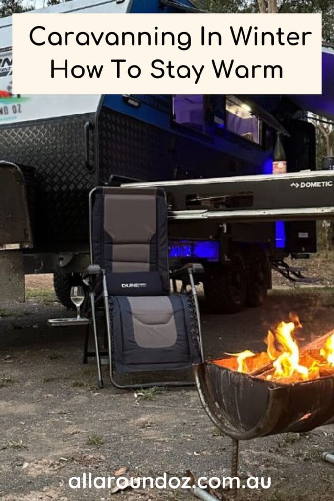caravanning in Winter