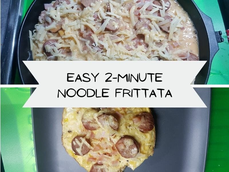 Easy 2-Minute Noodle Frittata