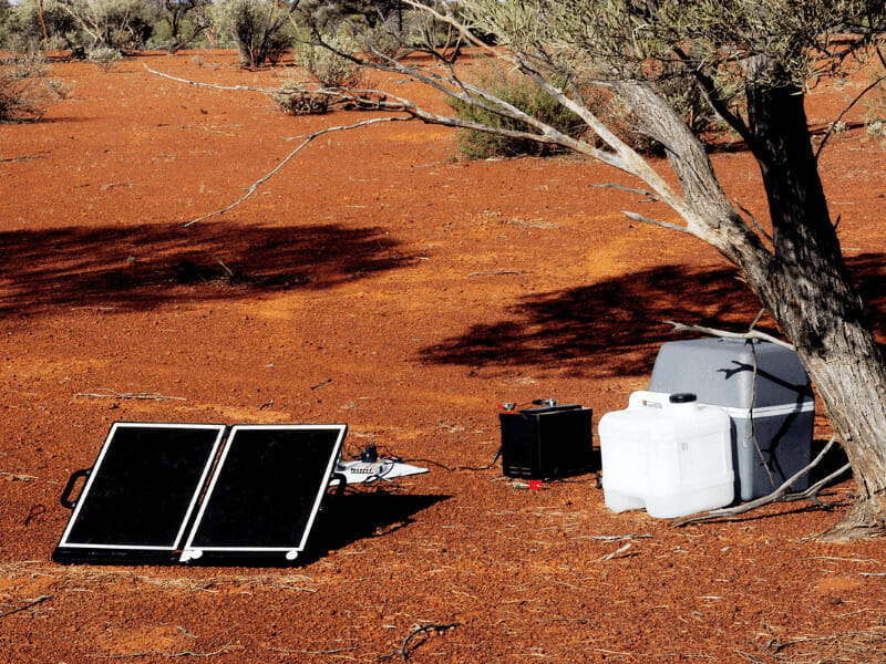 300w solar blanket