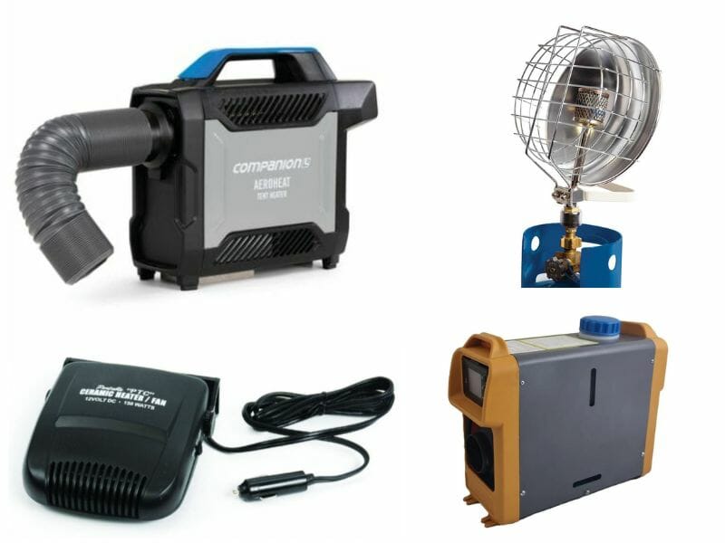 portable heaters for caravans
