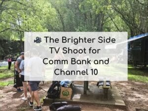 Channel 10 Brighter Side TV program shoot