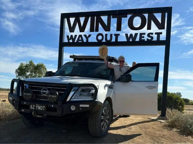 Winton Queensland the start of the Queenslands Dinosaur Trail