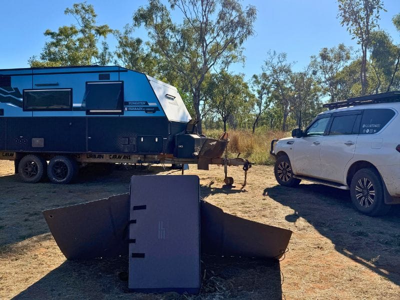 Camping at Manning Gorge